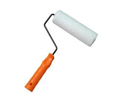 4" Paint Roller – Mini Roller with Refill for Small Areas, Doors and Trim, Suitable for Emulsion and Enamel Paint on Walls, Wood and Metal